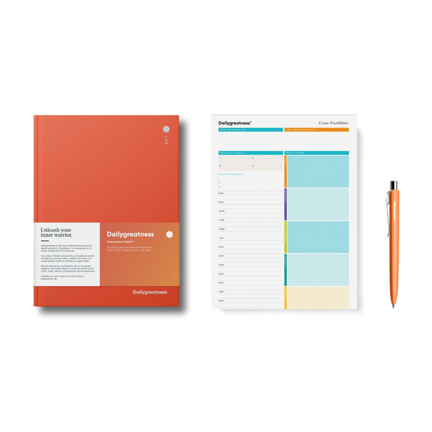 Bundle - Dailygreatness Original, Deskpad, & Pen