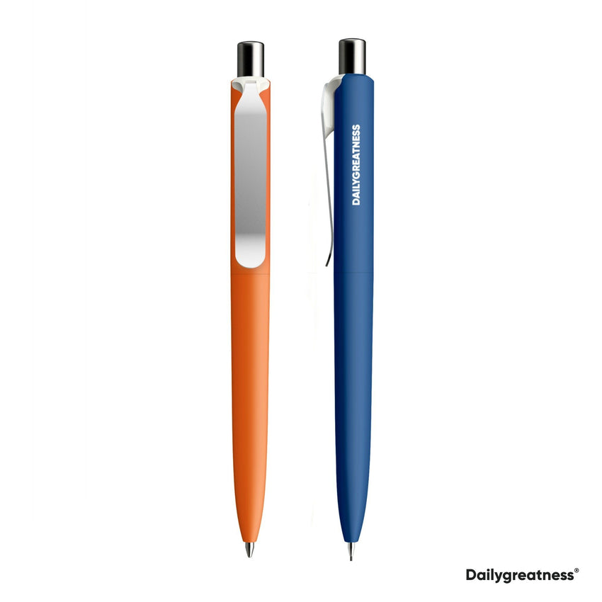 Dailygreatness Pen & Pencil Duo (Orange & Blue)